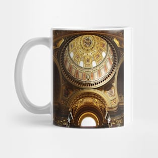 Interior of St Stephen's Basilica, Budapest Mug